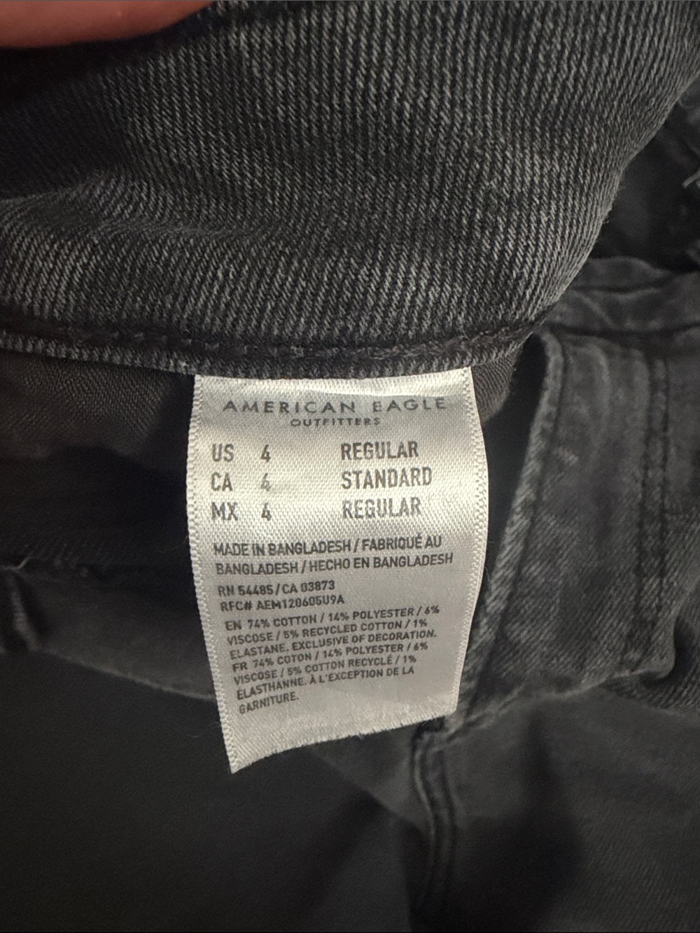 American Eagle Women’s Black Jeans - Picture 3 of 3
